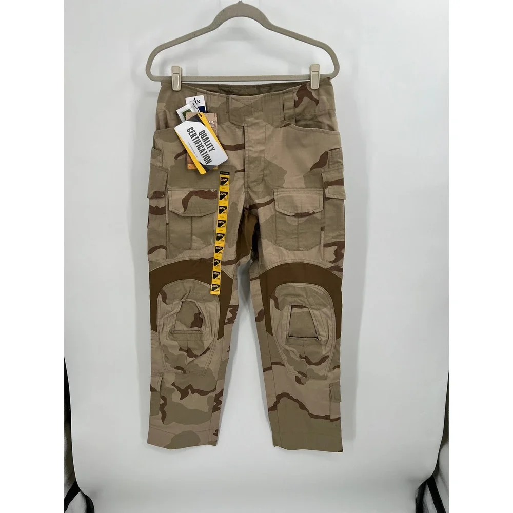 EmersonGear G3 Tactical Combat Pants NWT DCU Desert Camo 32W 32L Knee Pad